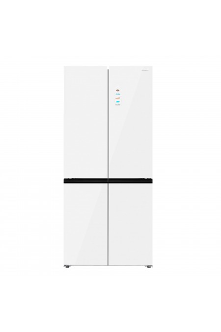Холодильник Maunfeld MFF190NFDPW Matt Inverter (Side-by-side) (белый) 1