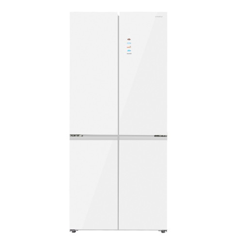 Холодильник Maunfeld MFF190NFDPW (Side-by-Side) (белый) 