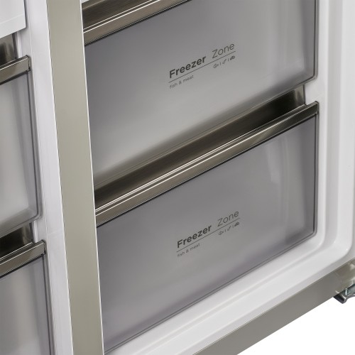 Холодильник Maunfeld MFF190NFDPW (Side-by-Side) (белый) 8