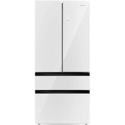 Холодильник Maunfeld MFF190NFDPW01 (Side-by-side) (белый)