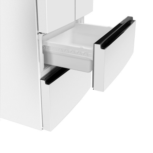 Холодильник Maunfeld MFF190NFDPW01 (Side-by-side) (белый) 8