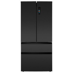 Холодильник Maunfeld MFF190NFDSB01 (Side-by-side) (серый)