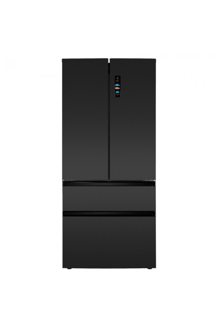 Холодильник Maunfeld MFF190NFDSB01 (Side-by-side) (серый) 