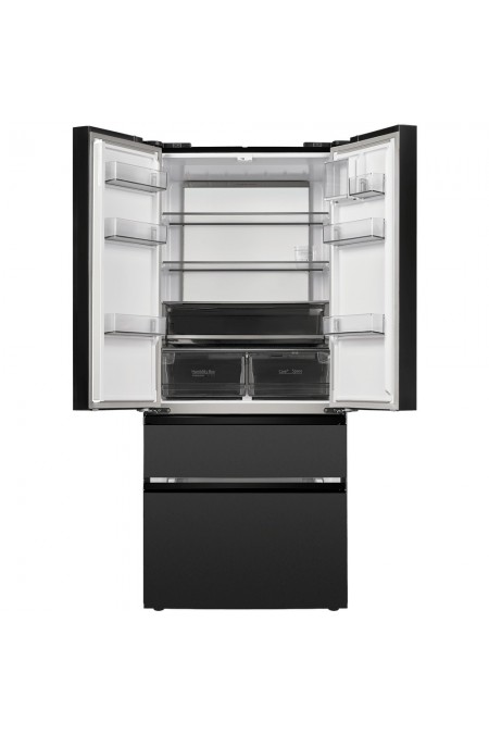 Холодильник Maunfeld MFF190NFDSB01 (Side-by-side) (серый) 1