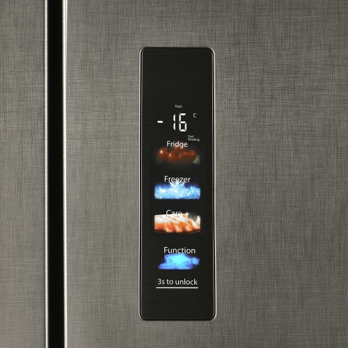 Холодильник MAUNFELD MFF190NFDSX (Side-by-Side) (нержавеющая сталь) 8