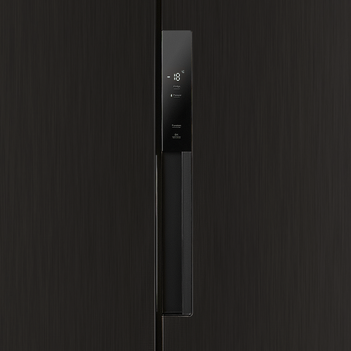 Холодильник Maunfeld MFF191NFB (Side-by-side) (черный) 3