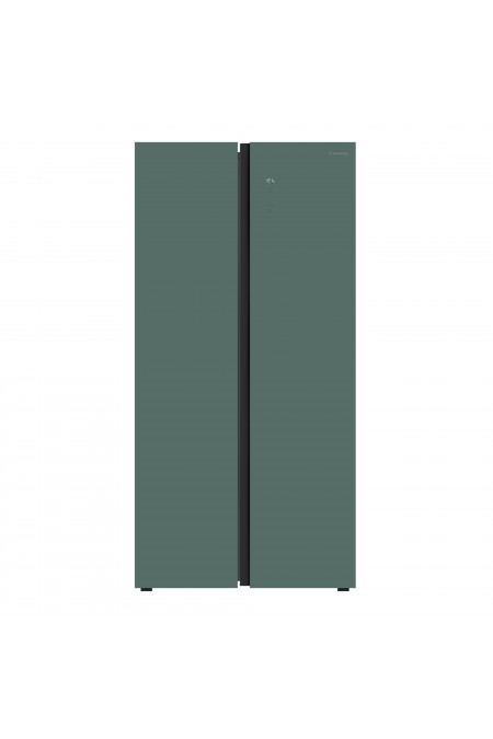 Холодильник Maunfeld MFF191NFGN Matt Inverter (Side-by-side) (зеленый) 