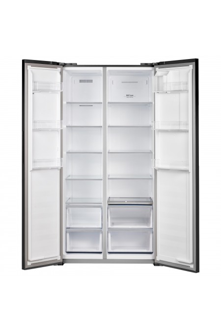 Холодильник Maunfeld MFF191NFGN Matt Inverter (Side-by-side) (зеленый) 1