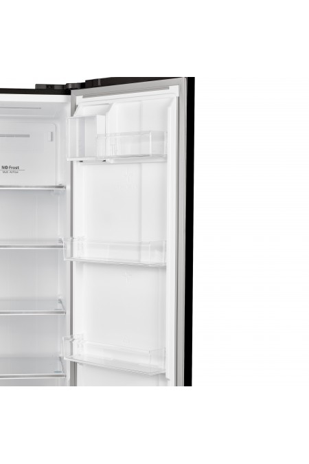 Холодильник Maunfeld MFF191NFGN Matt Inverter (Side-by-side) (зеленый) 8