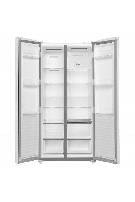 Холодильник Maunfeld MFF191NFPW (Side-by-side) (белый) 3