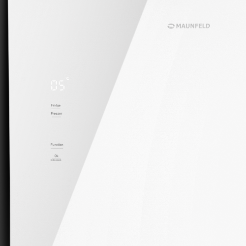 Холодильник Maunfeld MFF191NFPW (Side-by-side) (белый) 5