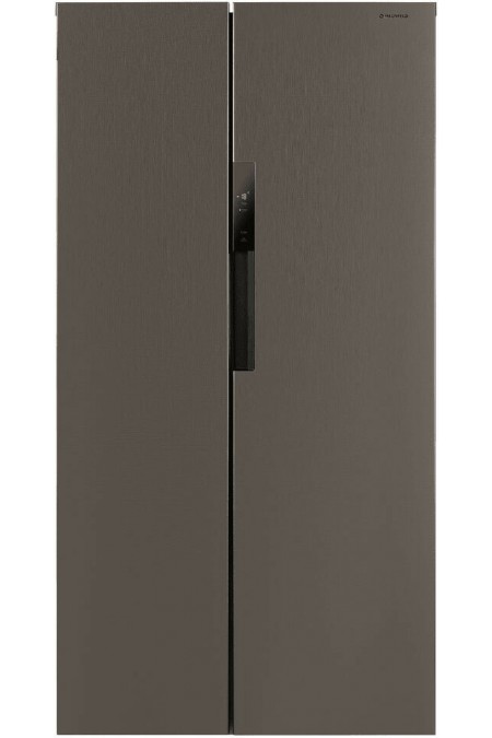 Холодильник Maunfeld MFF191NFSX (Side-by-Side) (нержавеющая сталь) 