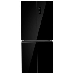 Холодильник Maunfeld MFF192NFB Inverter (Side-by-Side) (черный)