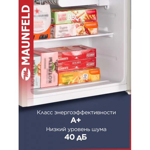 Холодильник Maunfeld MFF50RBG (бежевый) 3