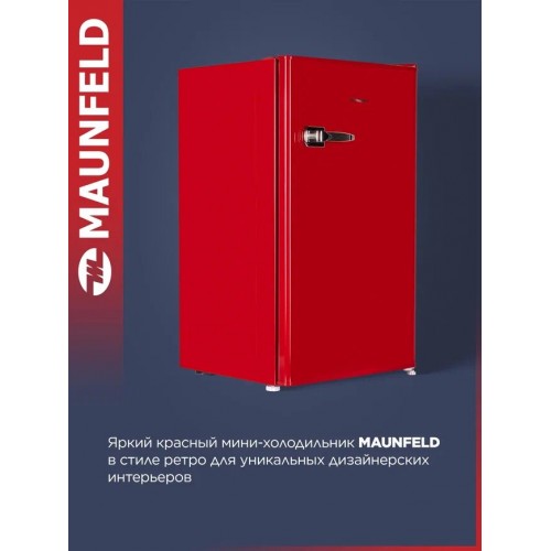 Холодильник Maunfeld MFF83RR (красный) 1