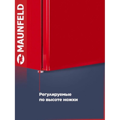 Холодильник Maunfeld MFF83RR (красный) 7