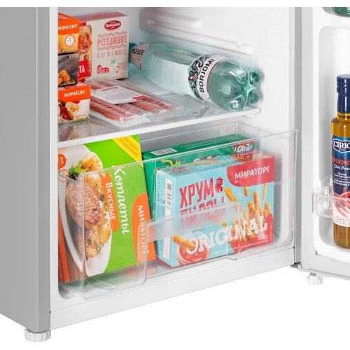 Холодильник MAUNFELD MFF83SL (серебристый) 4