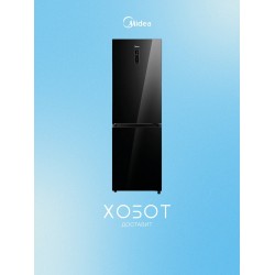 Холодильник Midea MDRB470MIE22OM (черный)