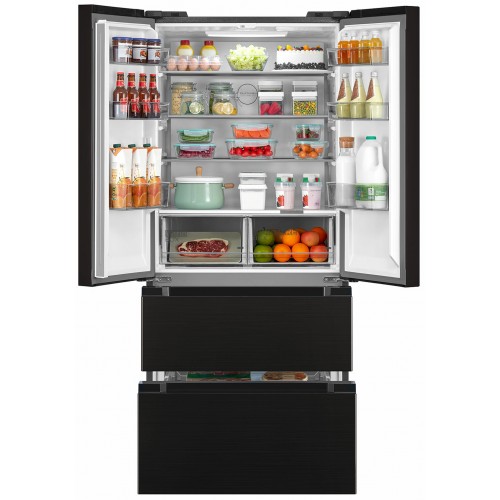 Холодильник Midea MDRF692MIE22 (Side-by-Side) (черный) 2