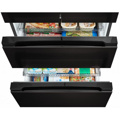 Холодильник Midea MDRF692MIE22 (Side-by-Side) (черный) 4