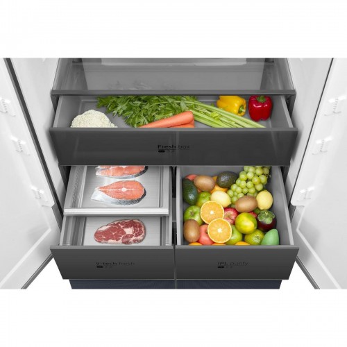 Холодильник Midea MDRM706BIE70 (Side-by-side) (серый) 4