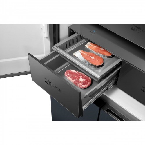 Холодильник Midea MDRM706BIE70 (Side-by-side) (серый) 5