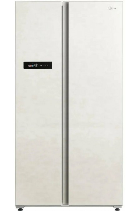 Холодильник Midea MDRS791MIE33 (Side-by-Side) (бежевый) 2