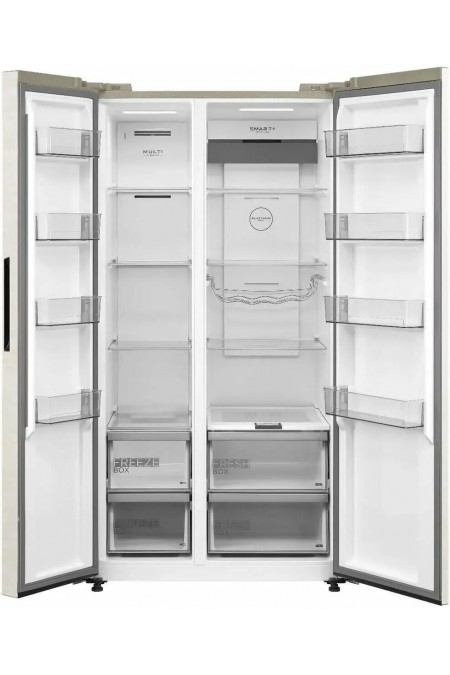 Холодильник Midea MDRS791MIE33 (Side-by-Side) (бежевый) 3