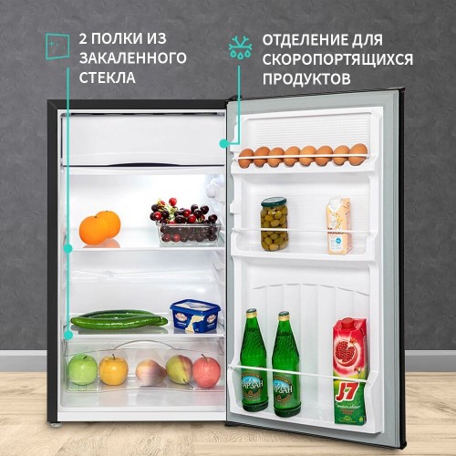 Холодильник NORDFROST NR 403 B (черный) 9