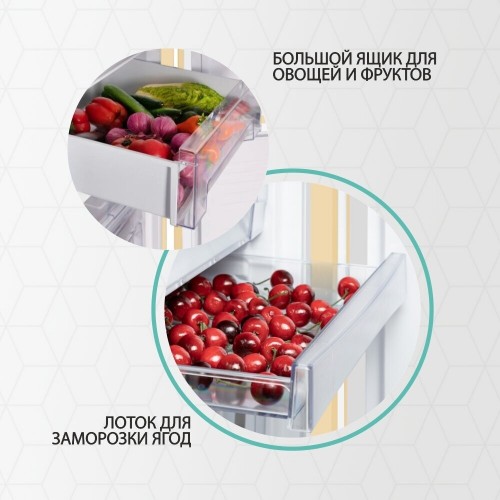 Холодильник NORDFROST NRB 152 ME (мрамор бежевый) 5