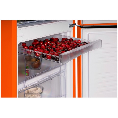 Холодильник NORDFROST NRB 161NF (оранжевый) 6