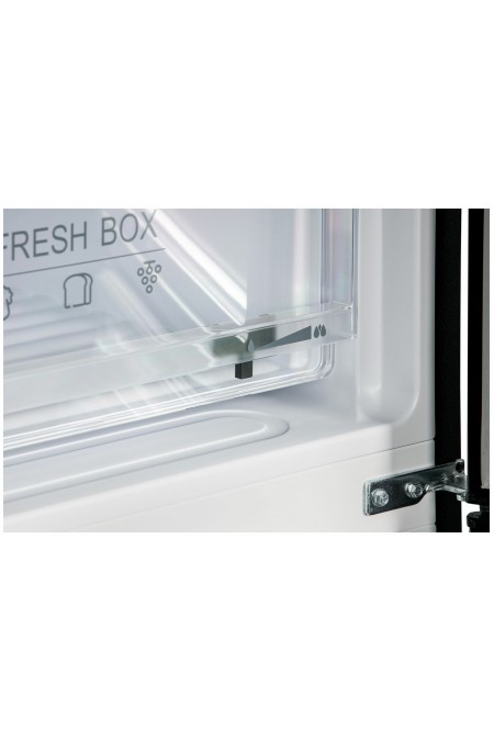 Холодильник Nordfrost RFC 390D NFGB (черное стекло) 1