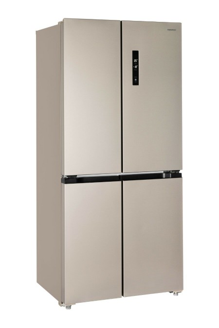 Холодильник Nordfrost RFQ 500 NFH Inverter (Side-by-Side) (шампань) 1
