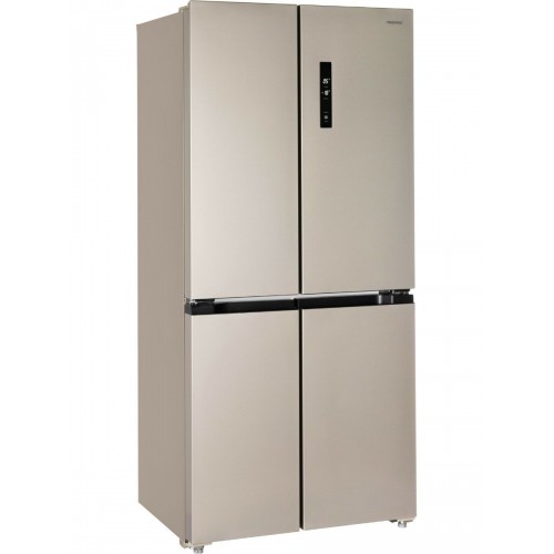 Холодильник Nordfrost RFQ 500 NFH Inverter (Side-by-Side) (шампань) 