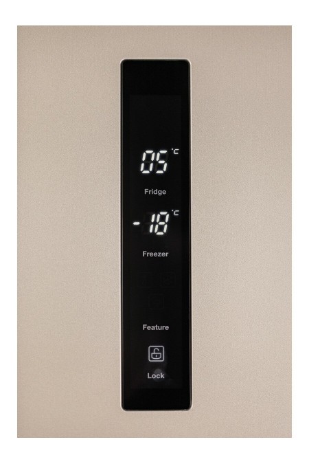 Холодильник Nordfrost RFQ 500 NFH Inverter (Side-by-Side) (шампань) 3