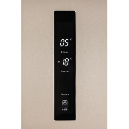 Холодильник Nordfrost RFQ 500 NFH Inverter (Side-by-Side) (шампань) 3