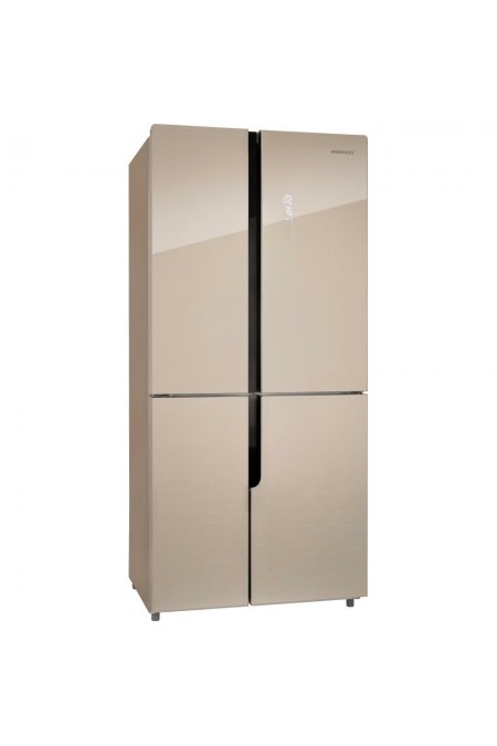 Холодильник Nordfrost RFQ-510 NFGY Inverter (Side-by-Side) (бежевое стекло с полоской) 