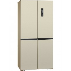 Холодильник Nordfrost RFQ 510 NFH Inverter (Side-by-Side) (шампань)