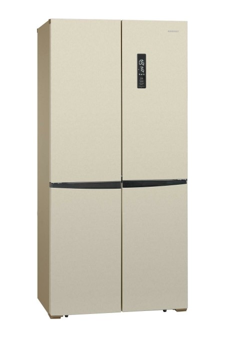 Холодильник Nordfrost RFQ 510 NFH Inverter (Side-by-Side) (шампань) 