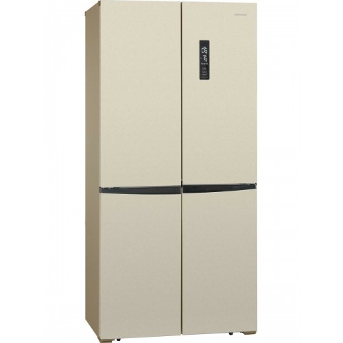 Холодильник Nordfrost RFQ 510 NFH Inverter (Side-by-Side) (шампань) 