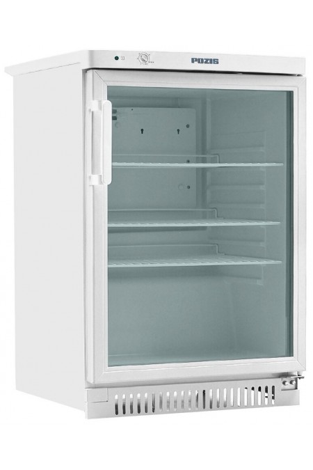 Холодильная витрина Pozis Свияга 514 W (038CV) (стеклянная дверь) (белый) 