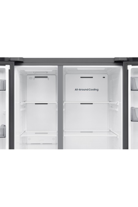 Холодильник Samsung RS70F65QETEO (Side-by-side) (серебристый) 6