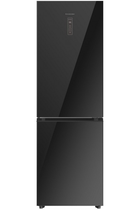Холодильник Schaub Lorenz SLU S344GY7EI (черное стекло) 