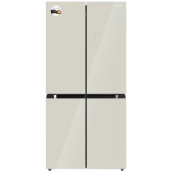 Холодильник Schaub Lorenz SLU X490GI3EI (Side-by-Side) (бежевое стекло)