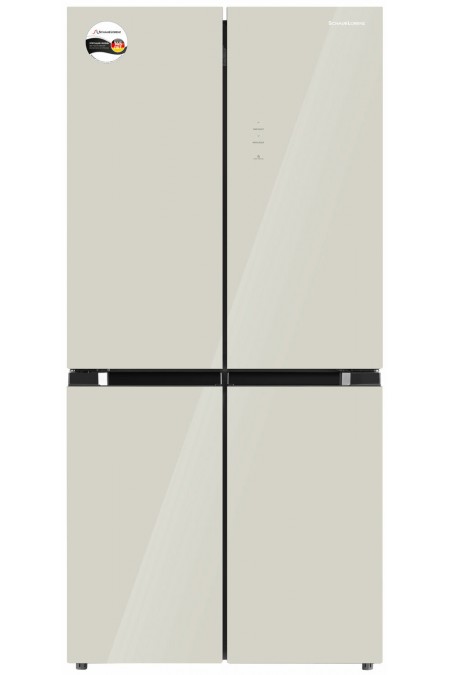 Холодильник Schaub Lorenz SLU X490GI3EI (Side-by-Side) (бежевое стекло) 