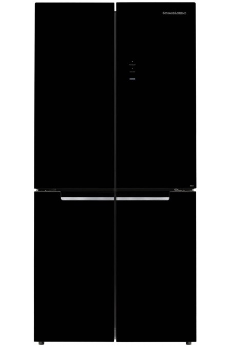 Холодильник Schaub Lorenz SLU X490GY3EI (Side-by-Side) (черное стекло) 