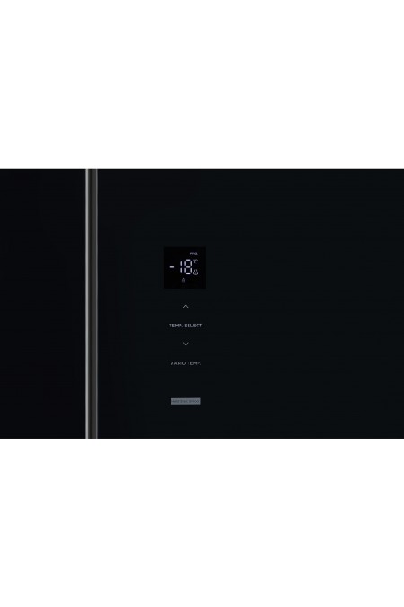 Холодильник Schaub Lorenz SLU X490GY3EI (Side-by-Side) (черное стекло) 3