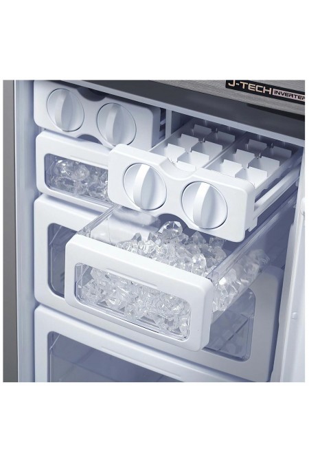 Холодильник Sharp SJ-EX93PSL (Side-by-Side) (нержавеющая сталь) 1