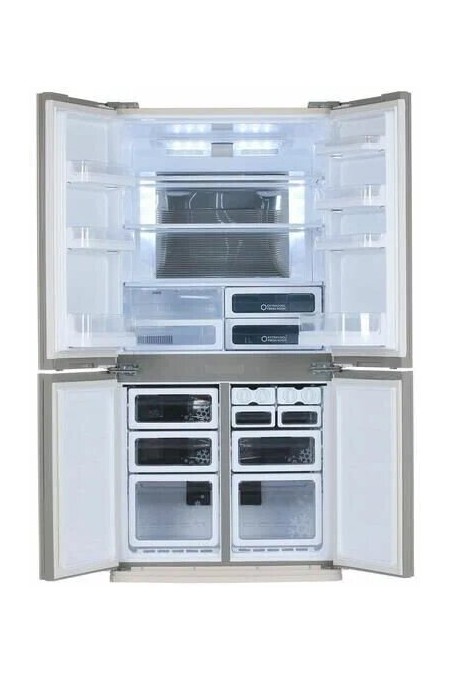 Холодильник Sharp SJ-EX98FBE (Side-by-Side) (бежевый) 2