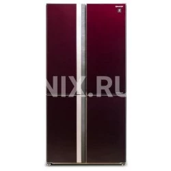 Холодильник Sharp SJ-GX98PRD (Side-by-Side) (бордовый)